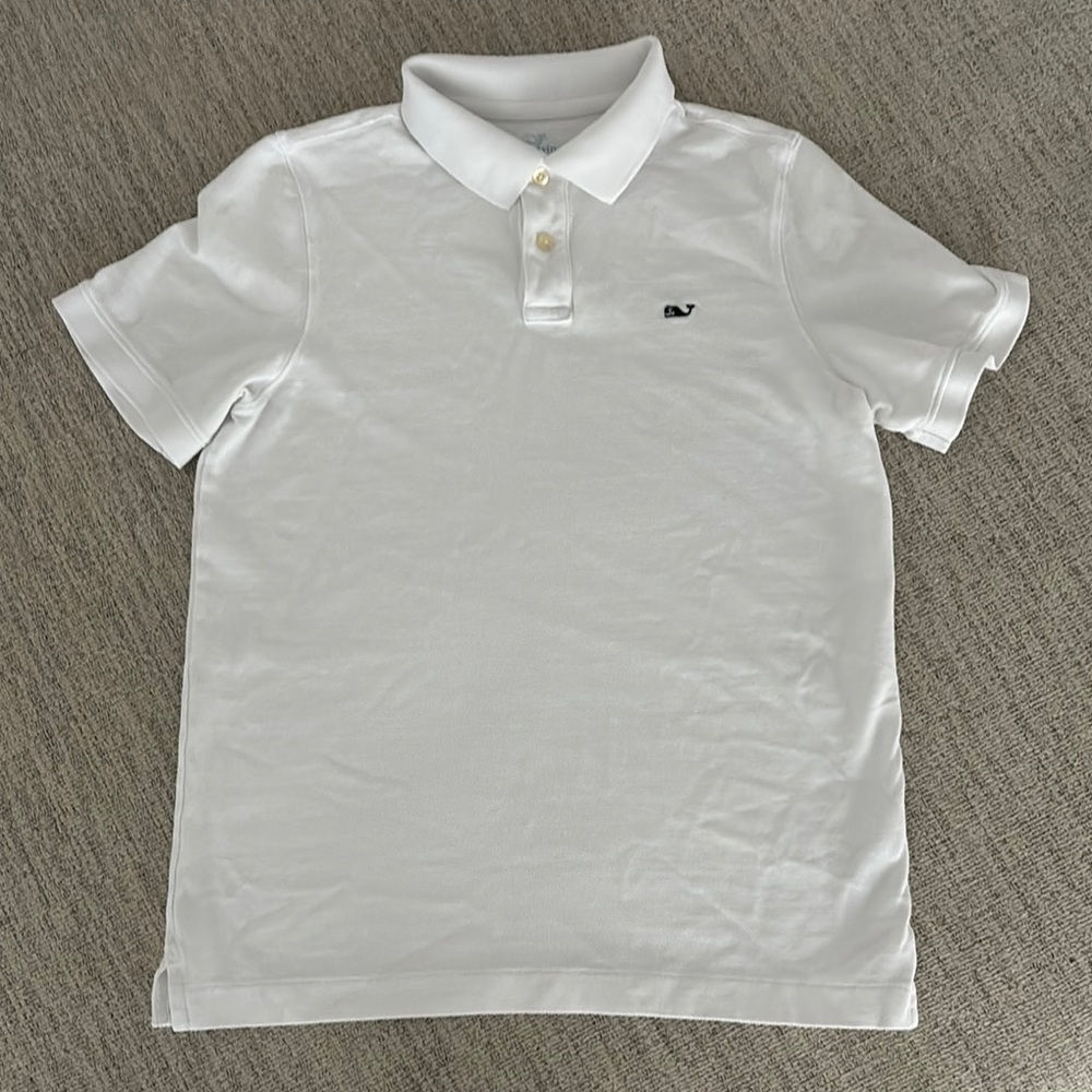 vineyard vines Boys' Heritage Pique Polo